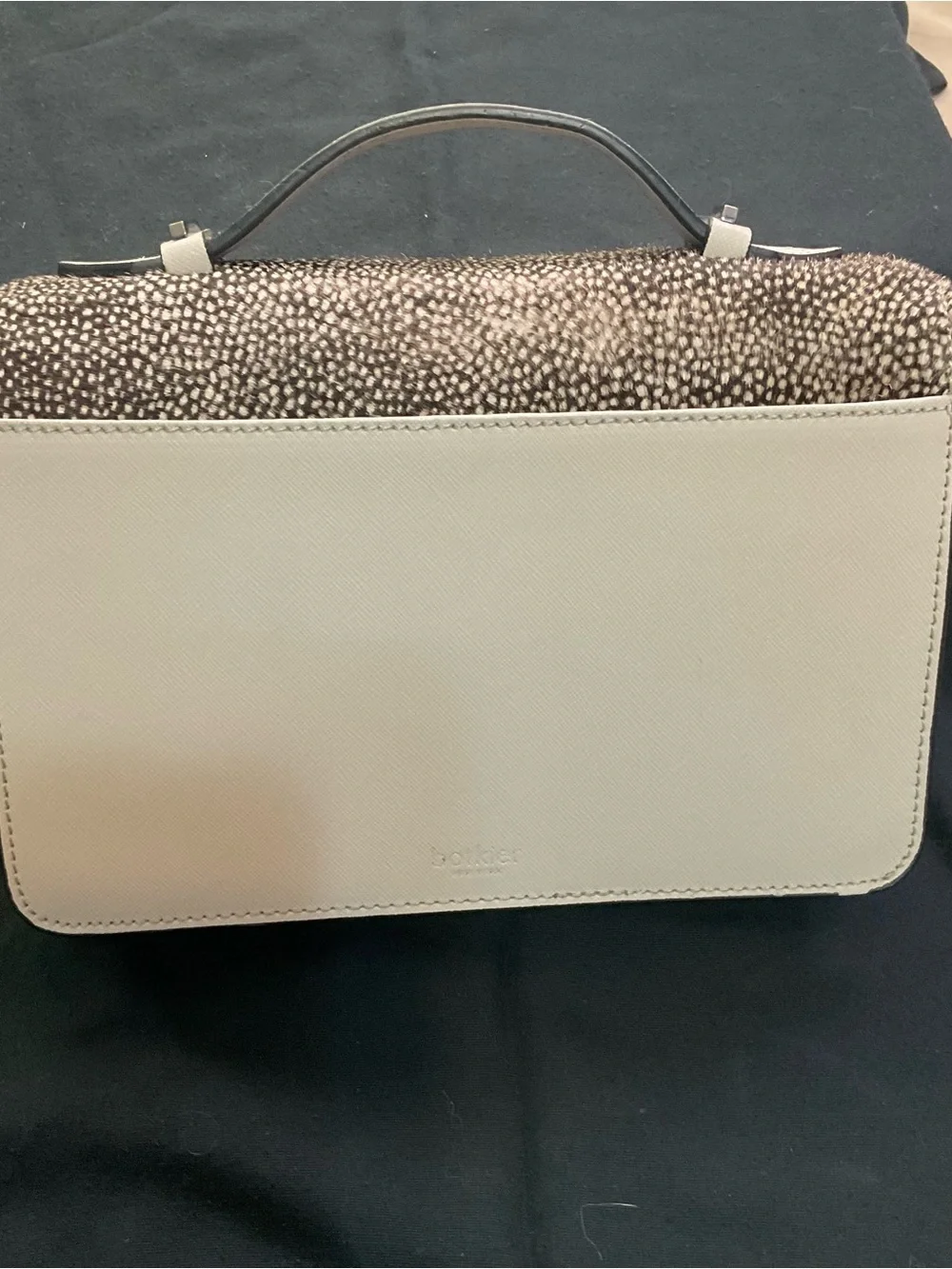Botkier Cobble Hill Crossbody Bag - Mixed Media Suede & Calf Hair